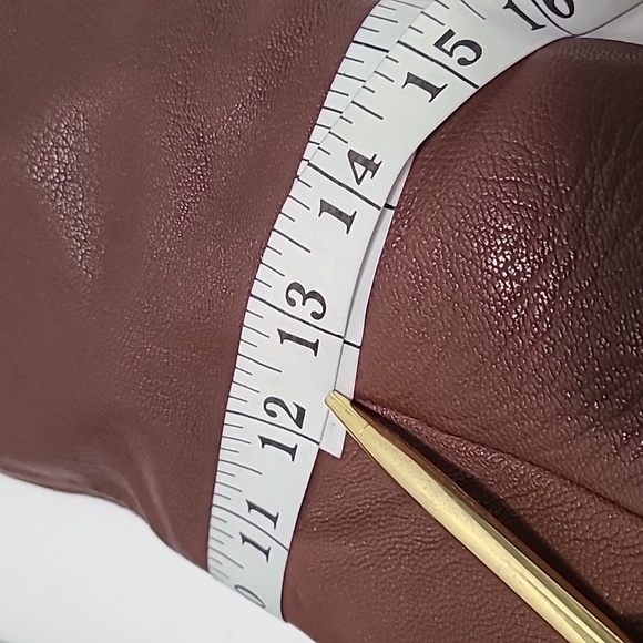 See by Chloe Genuine‎ Brown Leather Heeled Boots Size 7/38 - Picture 9 of 16